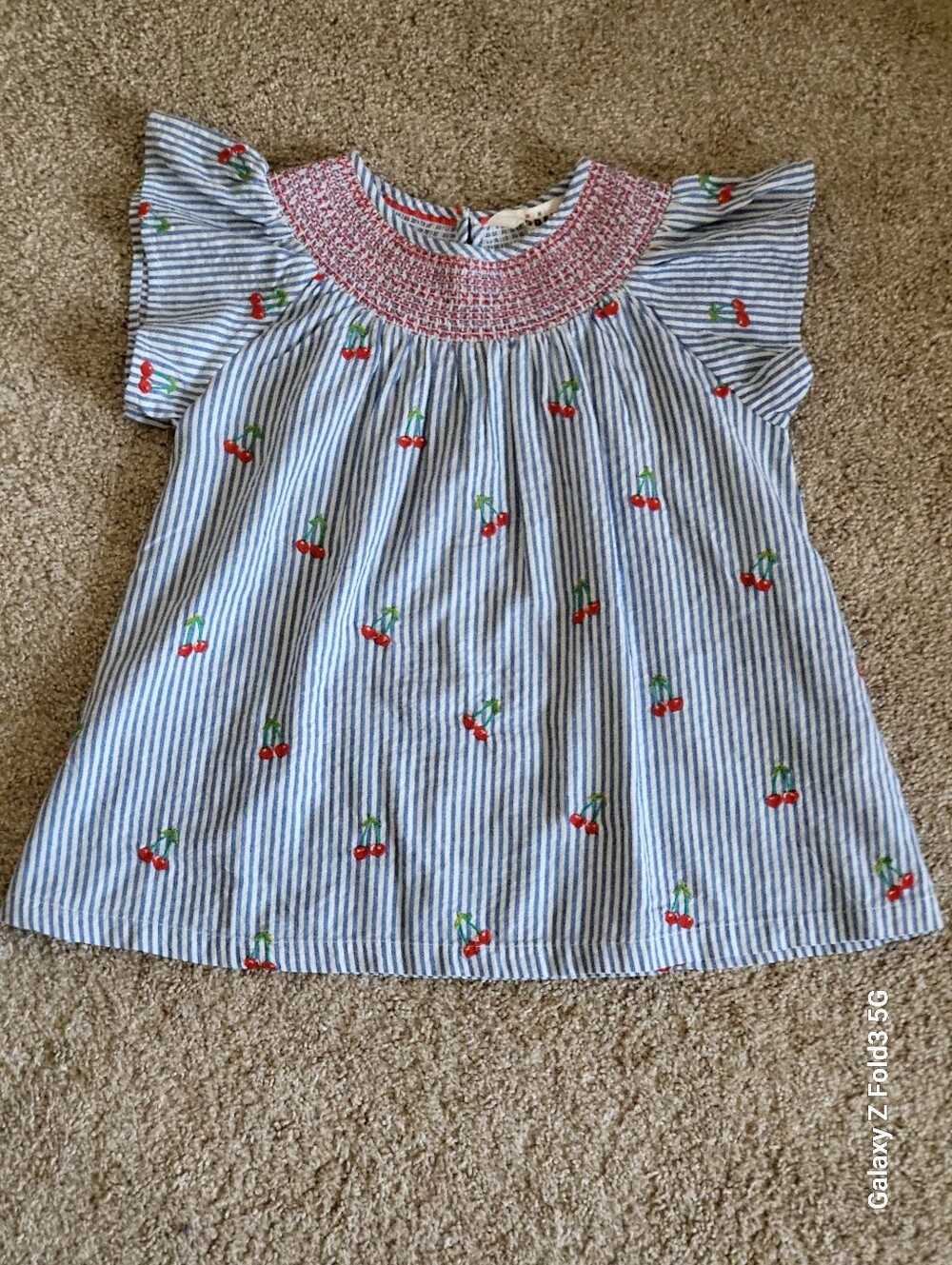 ♥️NWT♥️ BODEN GIRLS SMOCK  STYLE BLOUSE